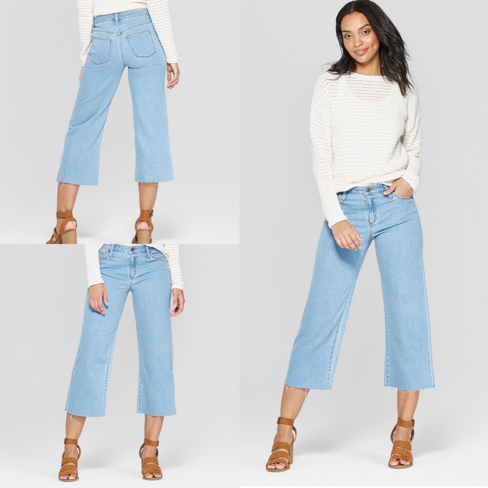 Universal Thread High Rise Wide Leg Crop 24/00 - Picture 8 of 8